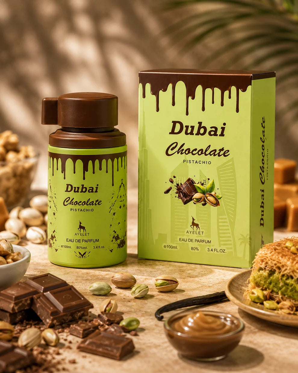 Set 5 Parfumuri - Dubai chocolate +Mandarin Blue+Jam jam azzuro+Sara two+Sara candy (3 de Barbati+2 de Dama)