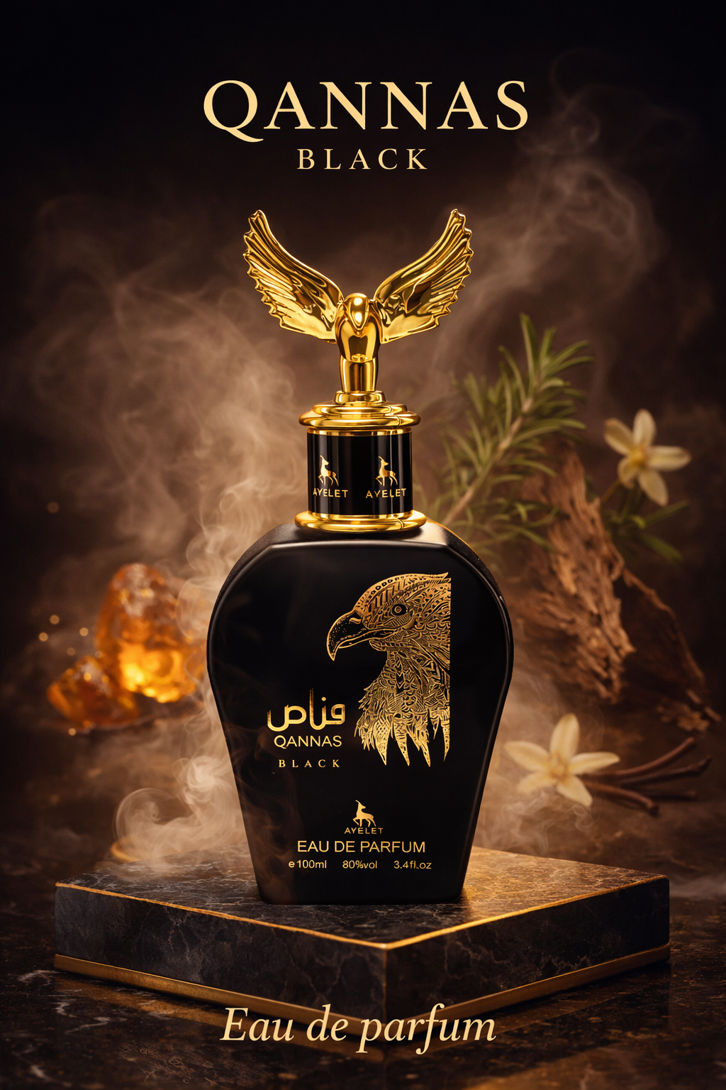 Qannas Black - 100ML