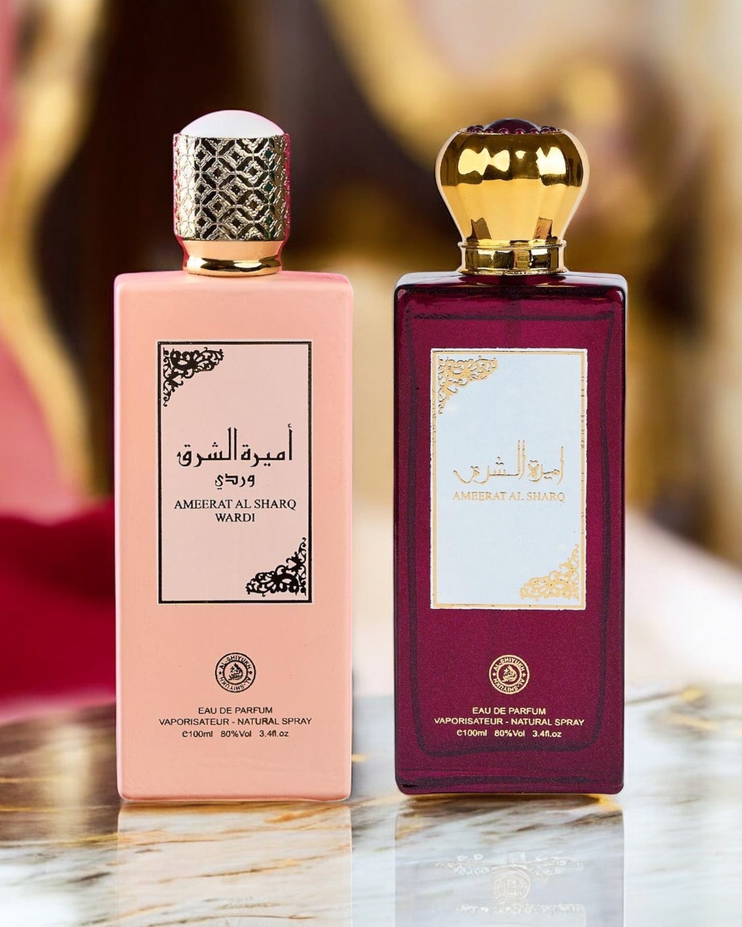 SET 2 PARFUMURI ARABESTI DAMA - Ameerat Al Sharq Wardi, Ameerat Al Sharq(100ML)