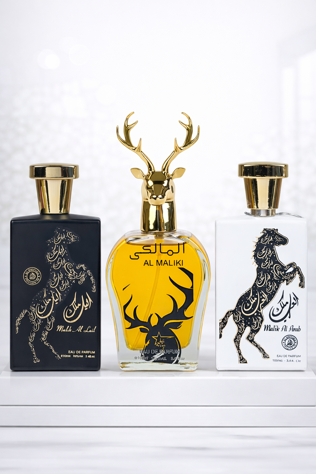 SET 3 PARFUMURI ARABESTI BARBATI - Malik Al Lail, Al maliki, Malik Al Arab (100ML)