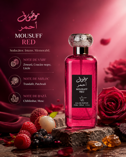 Mousuff Red - parfum barbatesc 100 ml