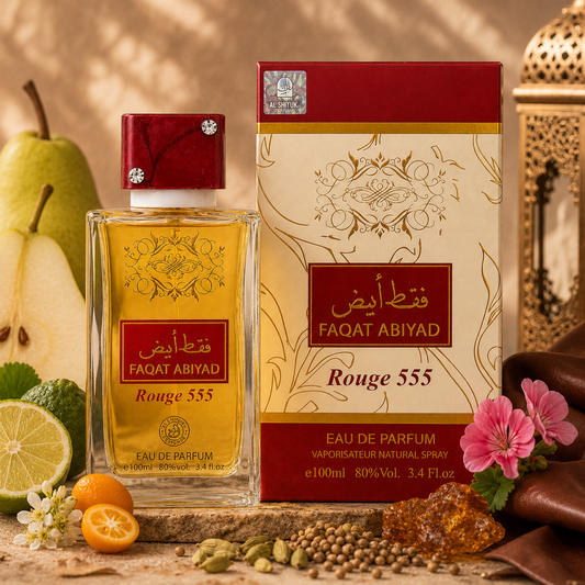 Faqat Abiyad Rouge 555 - Parfum De Damă 100 ML