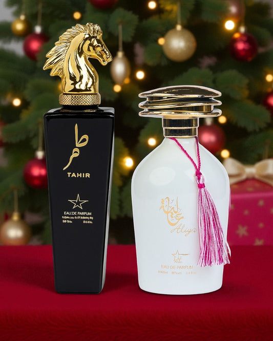 SET 2 PARFUMURI ARABESTI -TAHIR , ALIYA (BARBAT +DAMA)