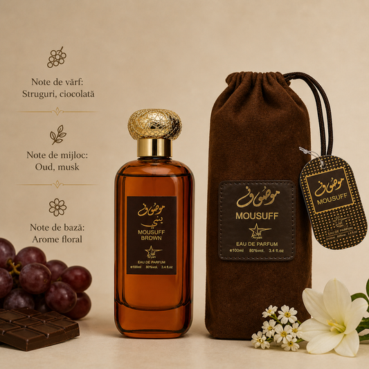 Mousuff Brown - Parfum Barbatesc 100 ML