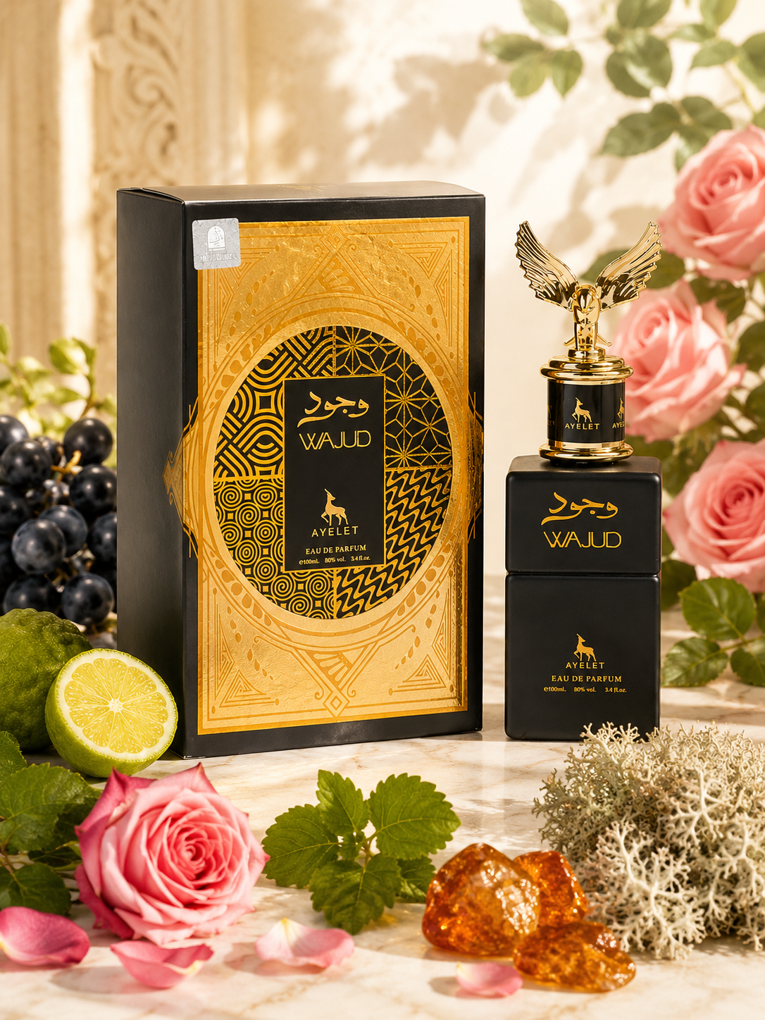 Set 2 Parfumuri Barbat 100ML- Wajud + Qanas Silver